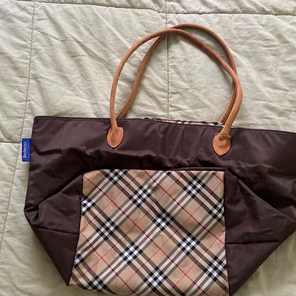 Burberry Blue label tote bag